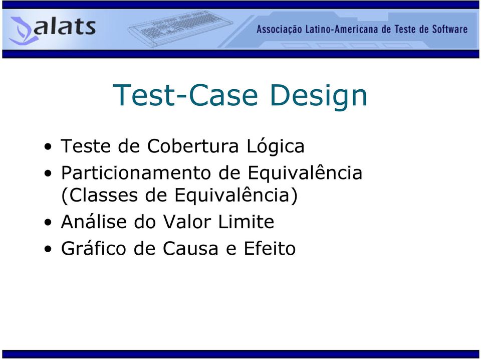 Equivalência (Classes de