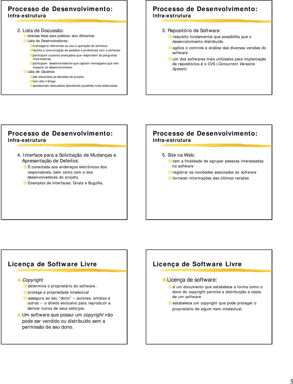 decisões de projeto tem alto tráfego apresentam discussões abordando questões mais elaboradas 3.