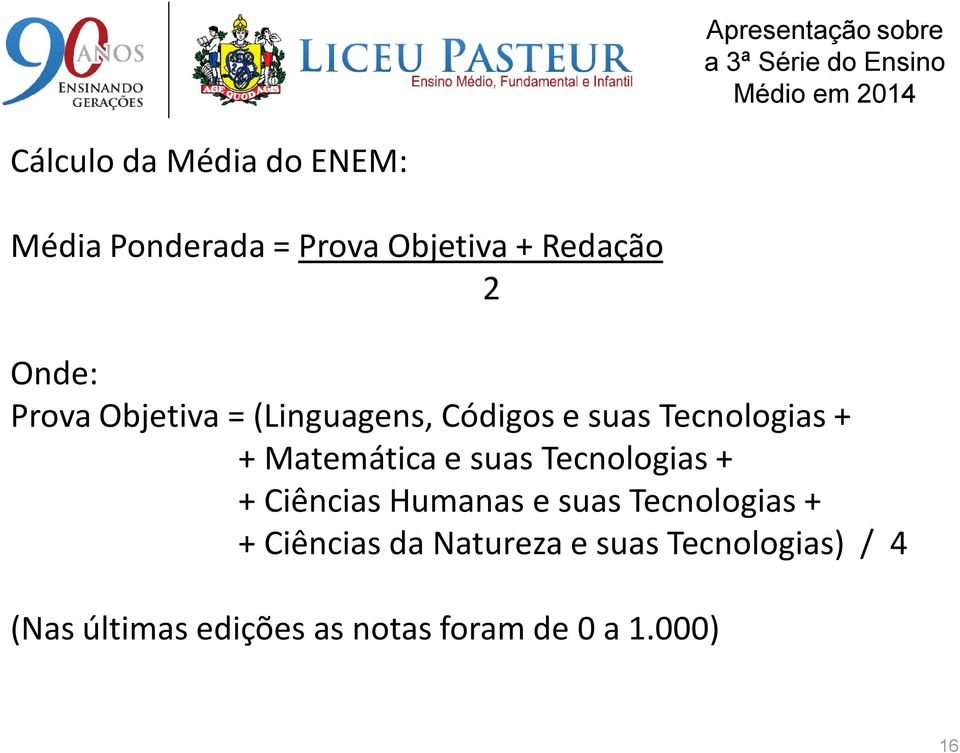 suas Tecnologias + + Ciências Humanas e suas Tecnologias + + Ciências da