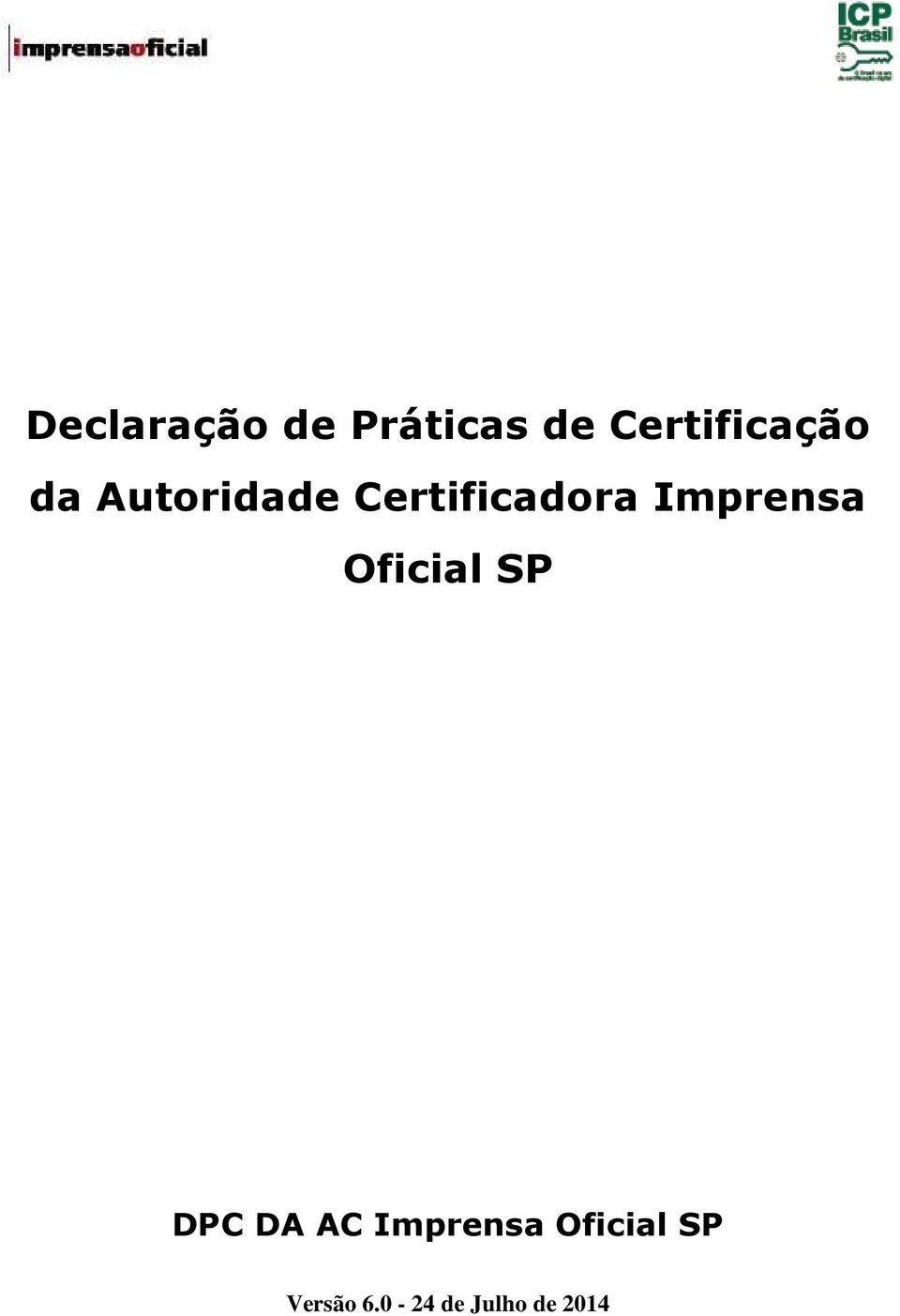 Certificadora Imprensa Oficial SP