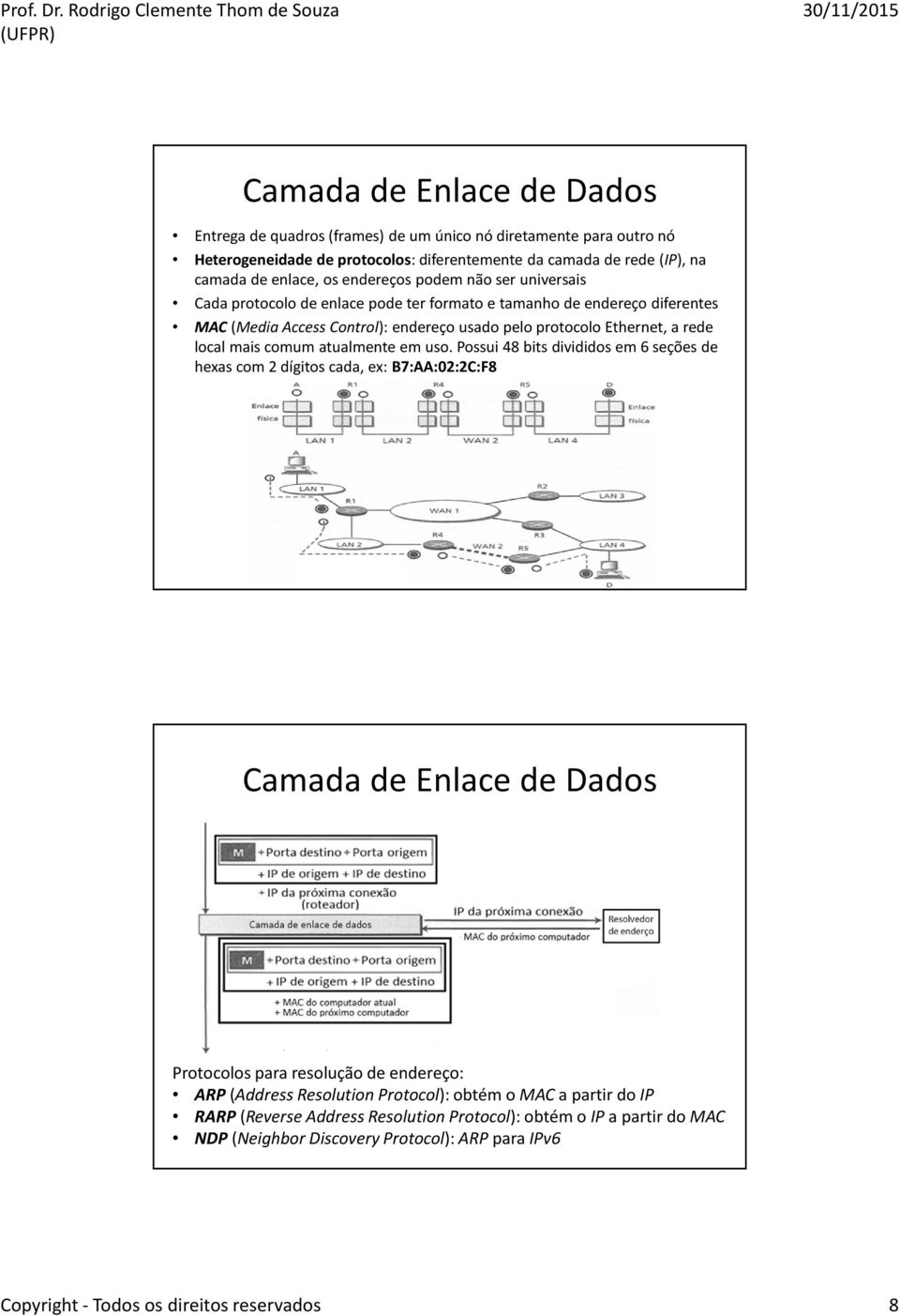 comum atualmente em uso.