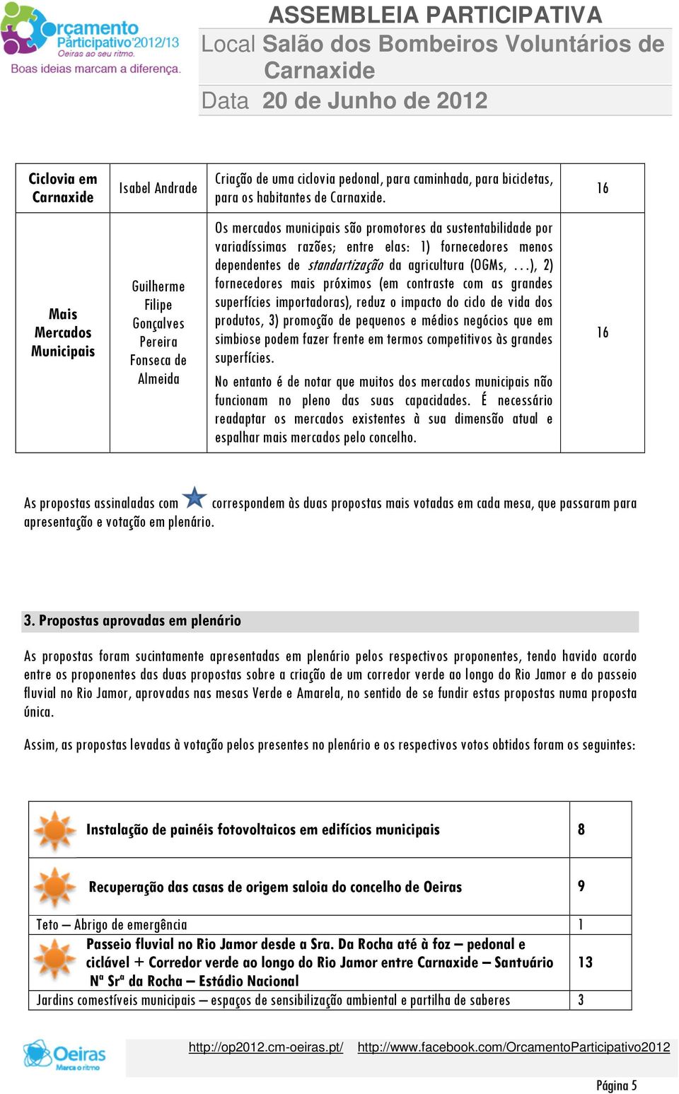 dependentes de standartização da agricultura (OGMs, ), 2) fornecedores mais próximos (em contraste com as grandes superfícies importadoras), reduz o impacto do ciclo de vida dos produtos, 3) promoção