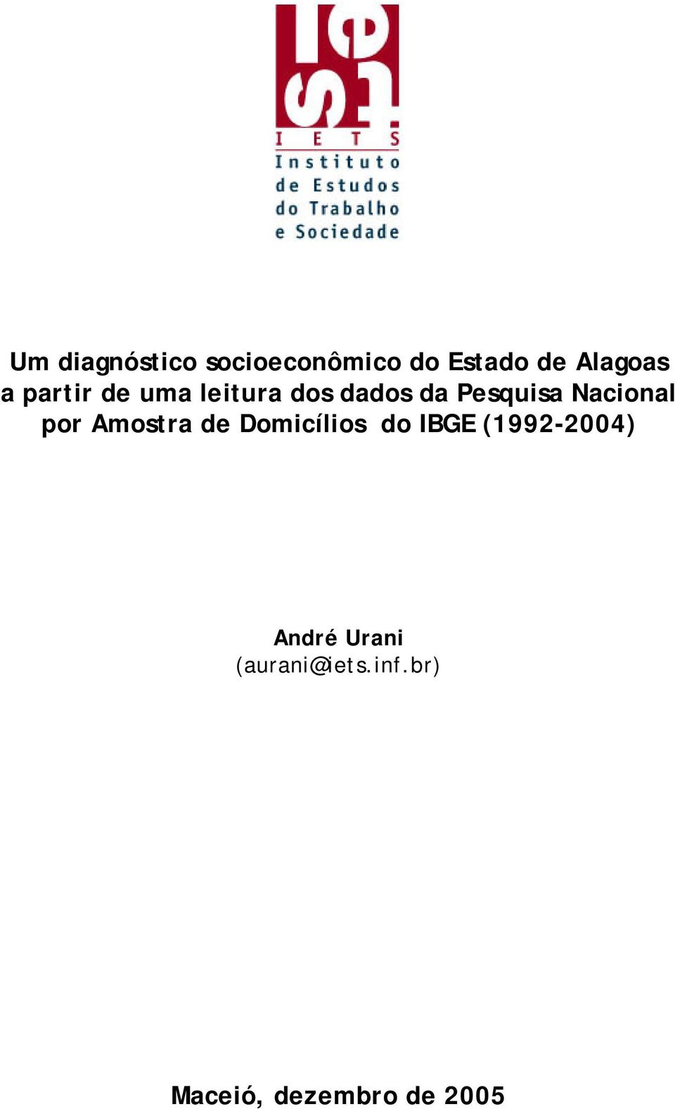 Nacional por Amostra de Domicílios do IBGE