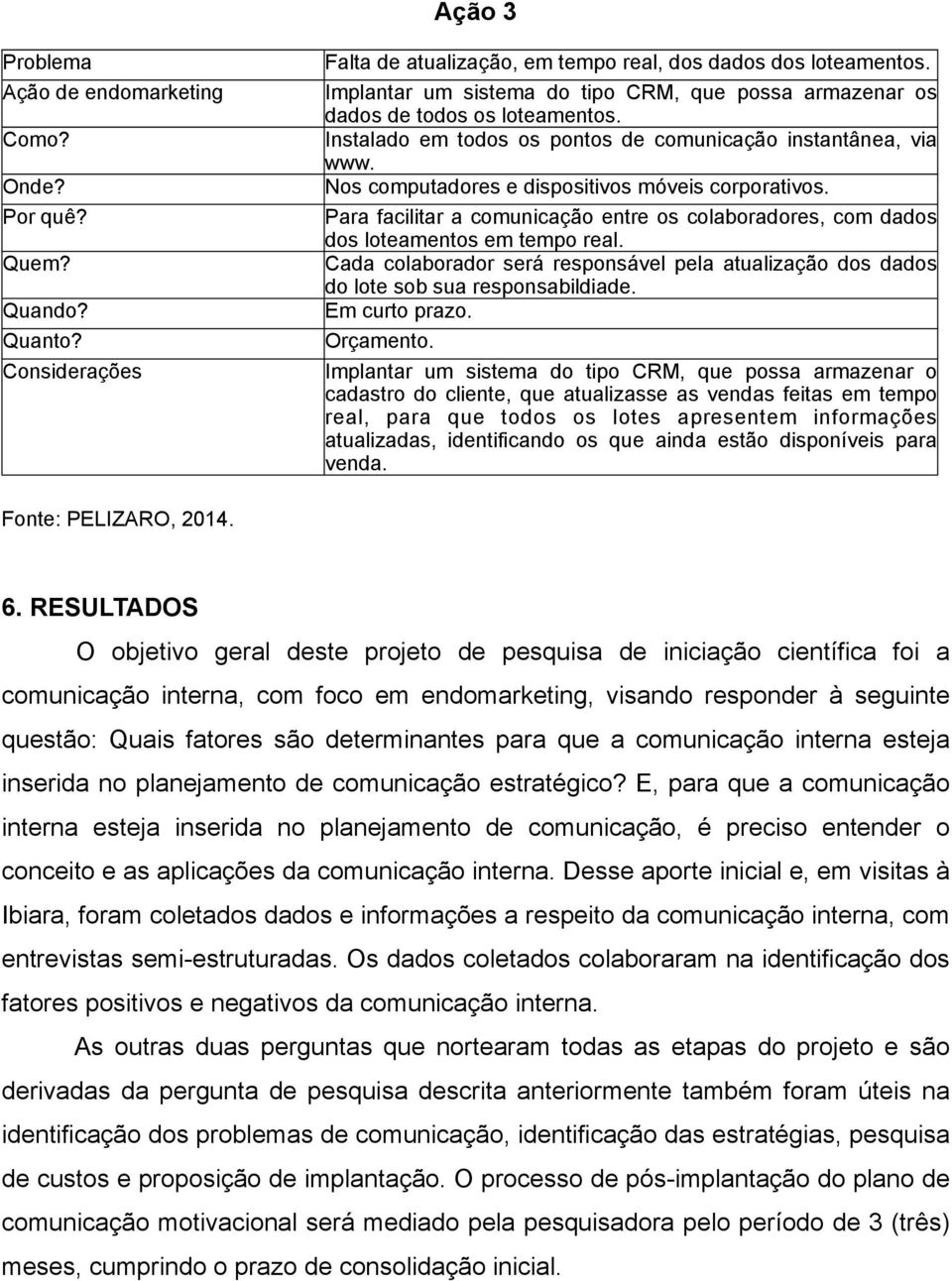 Nos computadores e dispositivos móveis corporativos. Para facilitar a comunicação entre os colaboradores, com dados dos loteamentos em tempo real.