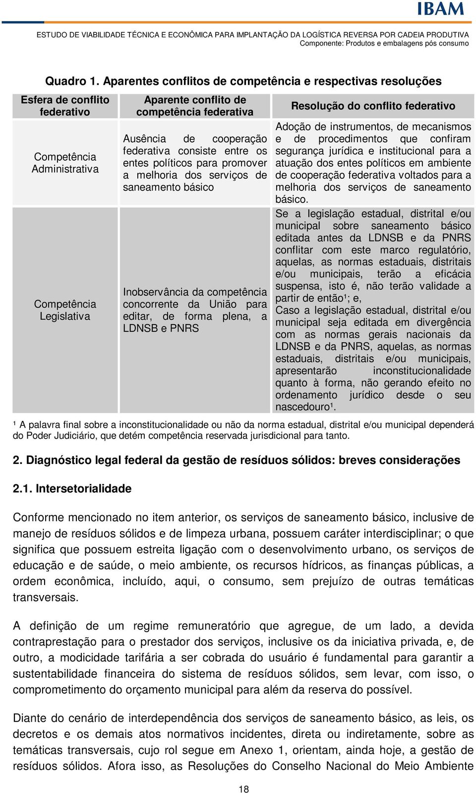 cooperação federativa consiste entre os entes políticos para promover a melhoria dos serviços de saneamento básico Inobservância da competência concorrente da União para editar, de forma plena, a