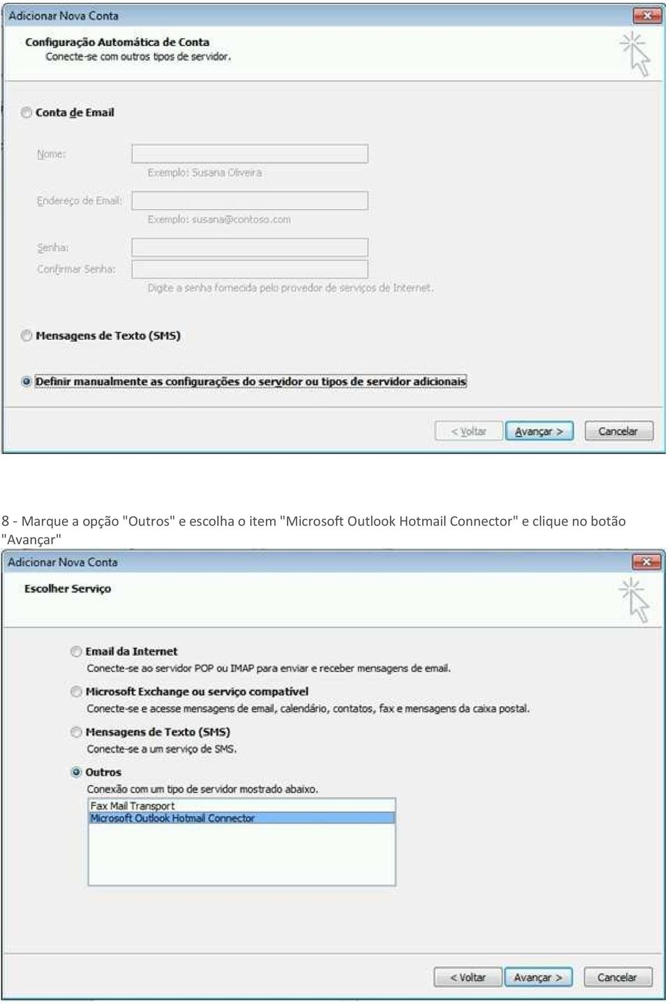 Outlook Hotmail Connector"