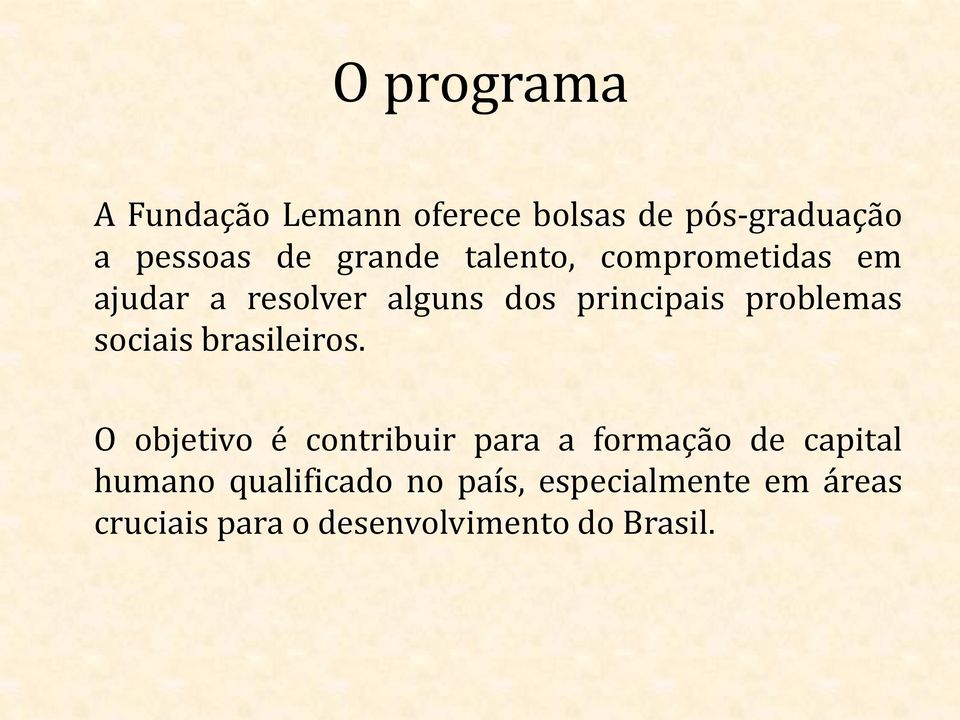 sociais brasileiros.