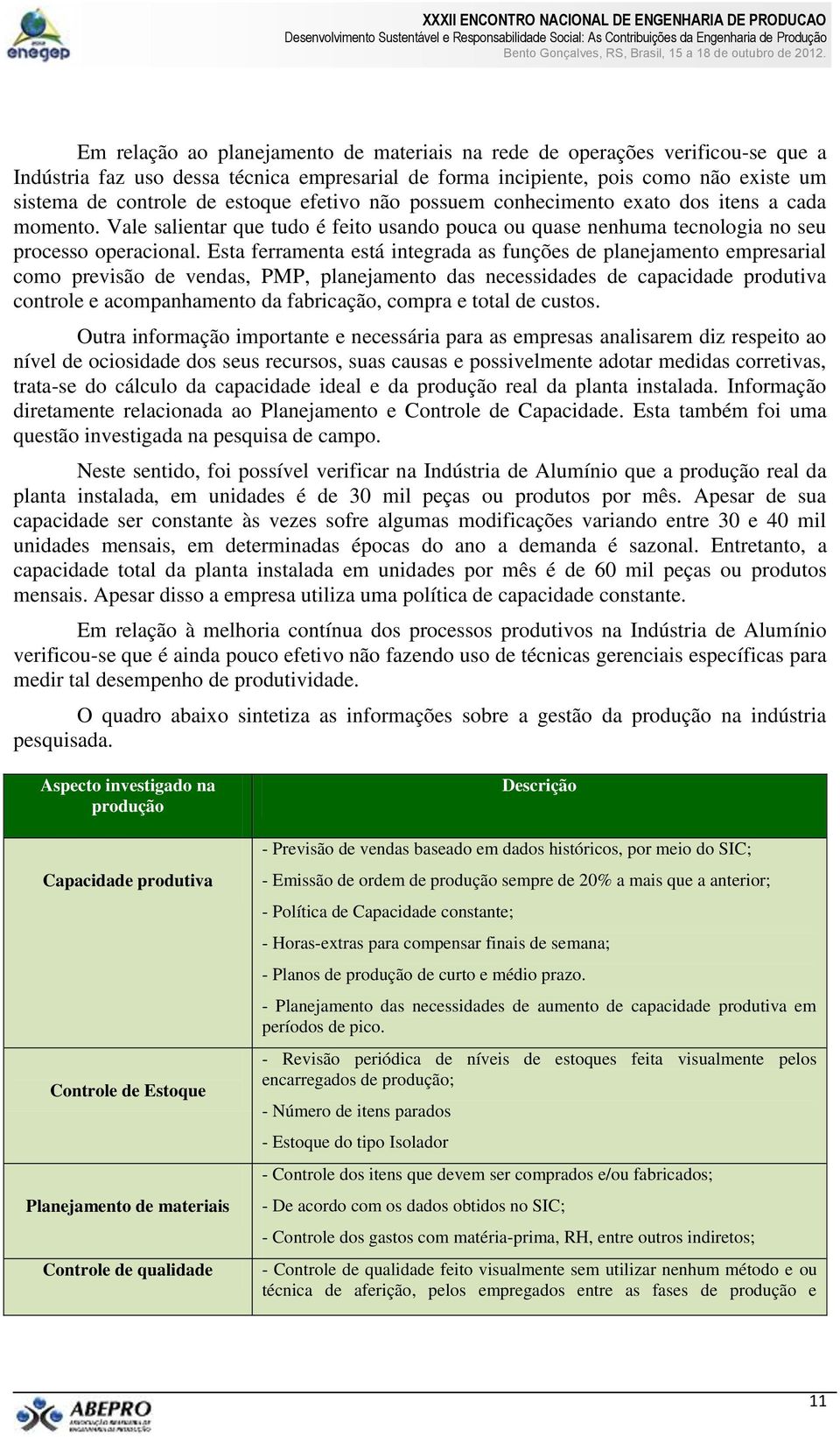 Esta ferramenta está integrada as funções de planejamento empresarial como previsão de vendas, PMP, planejamento das necessidades de capacidade produtiva controle e acompanhamento da fabricação,