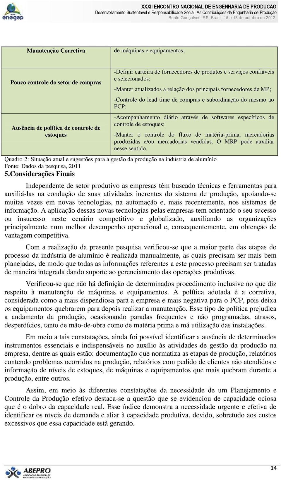 específicos de controle de estoques; -Manter o controle do fluxo de matéria-prima, mercadorias produzidas e/ou mercadorias vendidas. O MRP pode auxiliar nesse sentido.