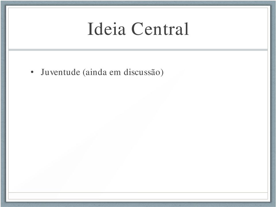 Juventude