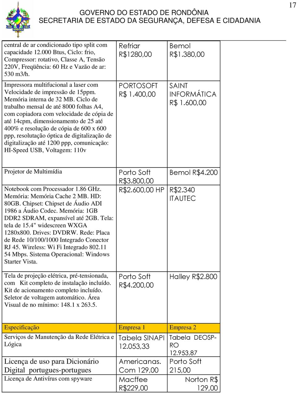 Ciclo de trabalho mensal de até 8000 folhas A4, com copiadora com velocidade de cópia de até 14cpm, dimensionamento de 25 até 400% e resolução de cópia de 600 x 600 ppp, resolutação óptica de