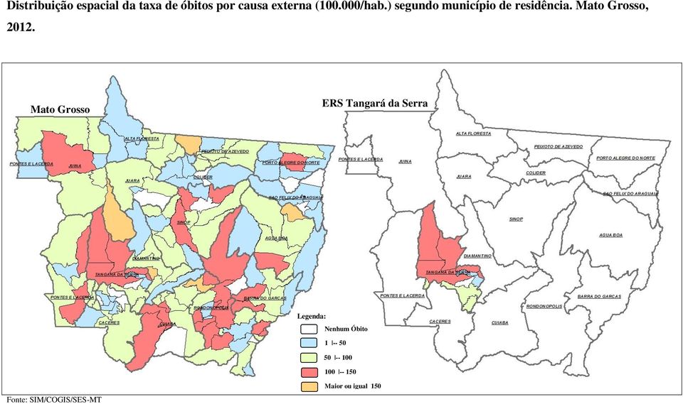 Mato Grosso, 2012.