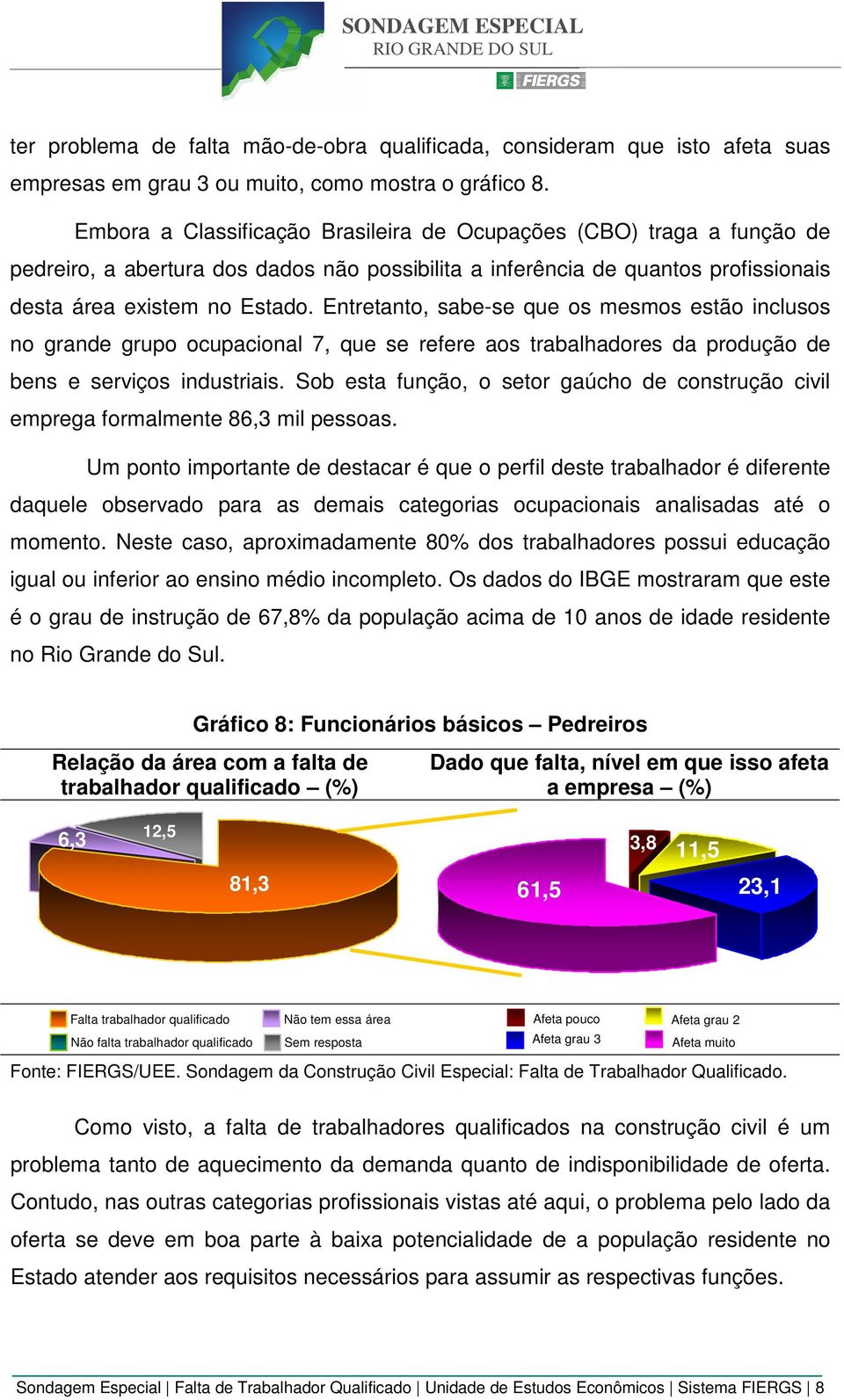 Entretanto, sabe-se que os mesmos estão inclusos no grande grupo ocupacional 7, que se refere aos trabalhadores da produção de bens e serviços industriais.