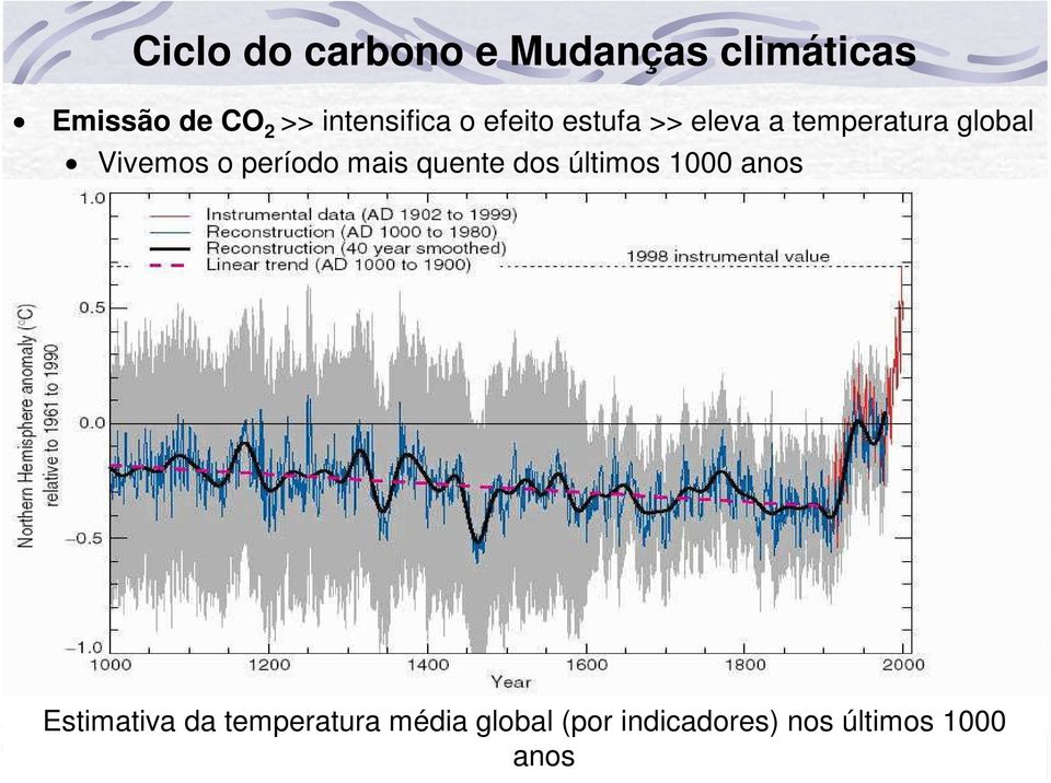 Vivemos o período mais quente dos últimos 1000 anos
