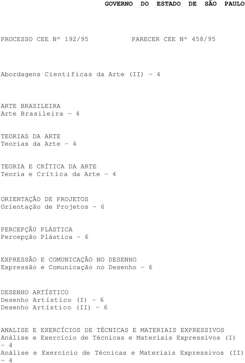 Expressão e Comunicação no Desenho - 6 DESENHO ARTÍSTICO Desenho Artístico (I) - 6 Desenho Artístico (II) - 6 ANALISE E EXERCÍCIOS DE TÉCNICAS E