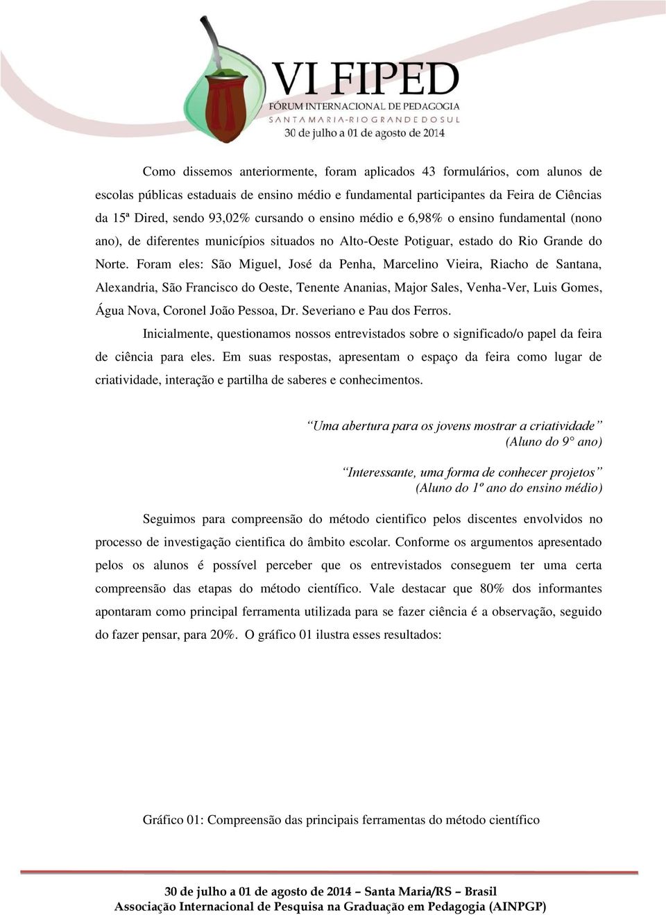 Foram eles: São Miguel, José da Penha, Marcelino Vieira, Riacho de Santana, Alexandria, São Francisco do Oeste, Tenente Ananias, Major Sales, Venha-Ver, Luis Gomes, Água Nova, Coronel João Pessoa, Dr.