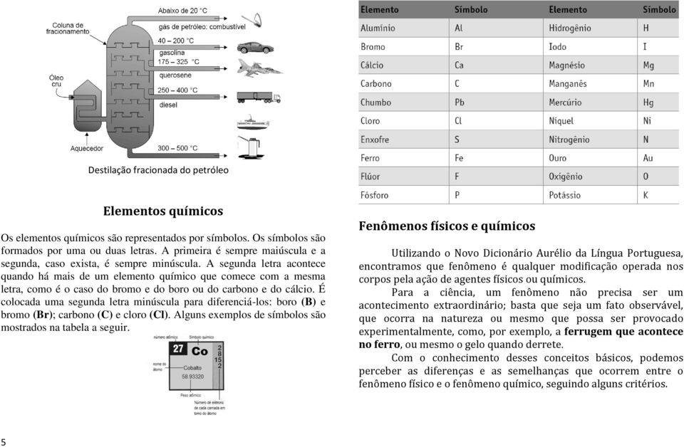 A segunda letra acontece quando há mais de um elemento químico que comece com a mesma letra, como é o caso do bromo e do boro ou do carbono e do cálcio.