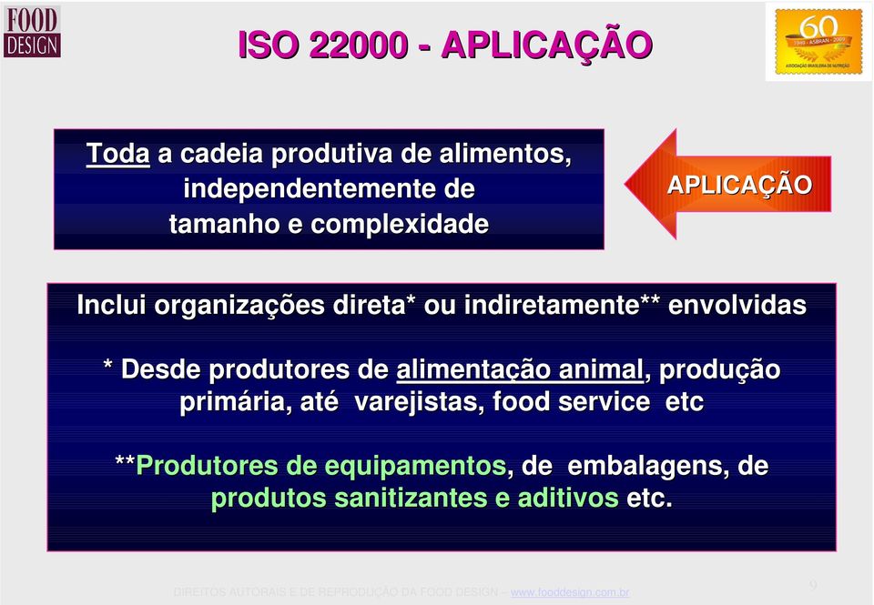 produtores de alimentação animal,, produp rodução primária, ria, até varejistas, food