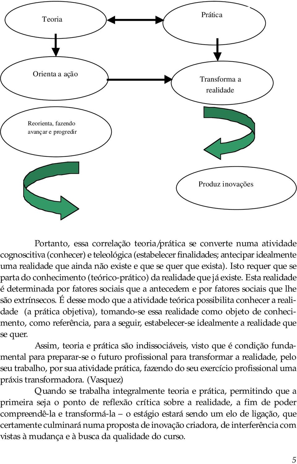 Isto requer que se parta do conhecimento (teórico-prático) da realidade que já existe. Esta realidade é determinada por fatores sociais que a antecedem e por fatores sociais que lhe são extrínsecos.