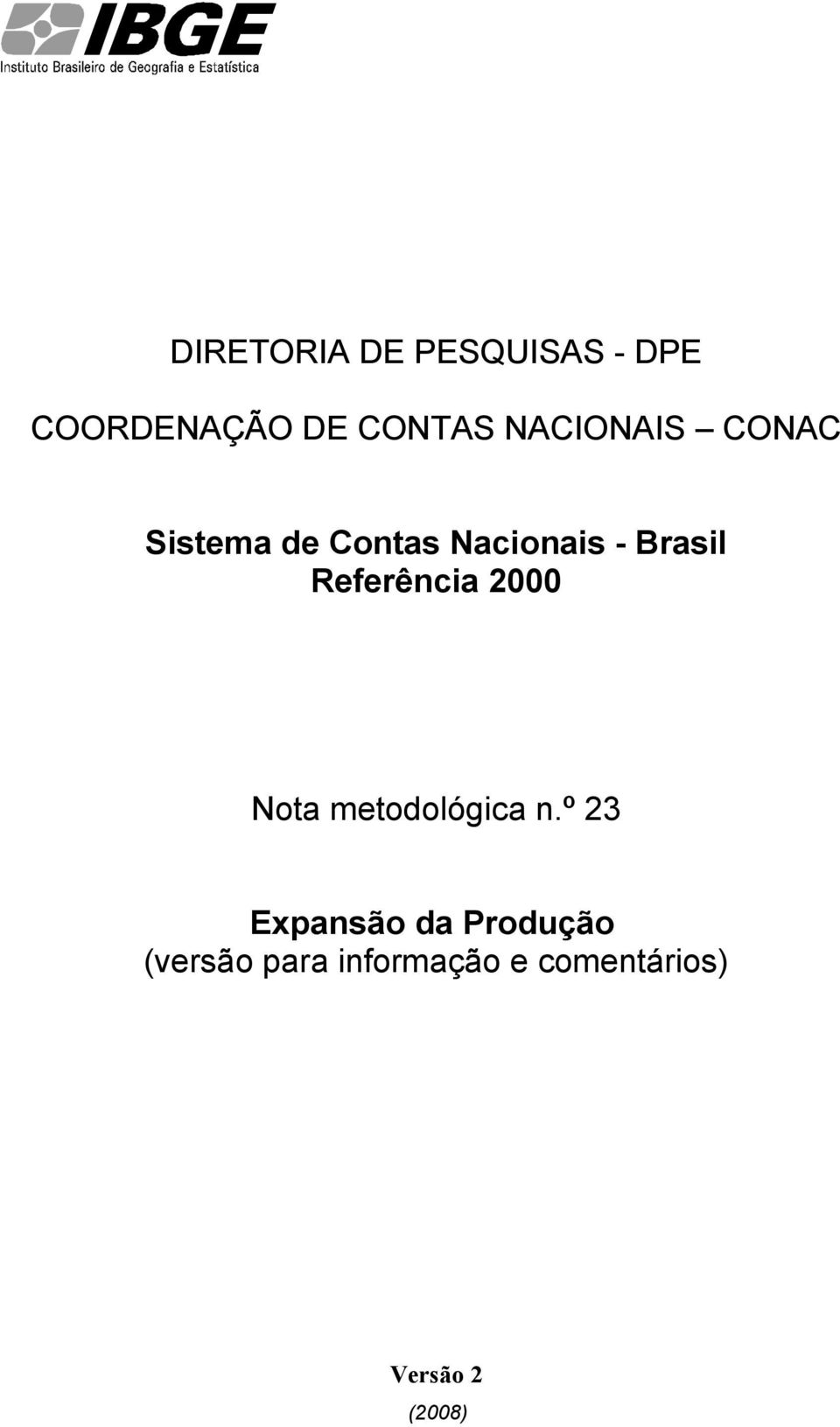 Referência 2000 Nota metodológica n.