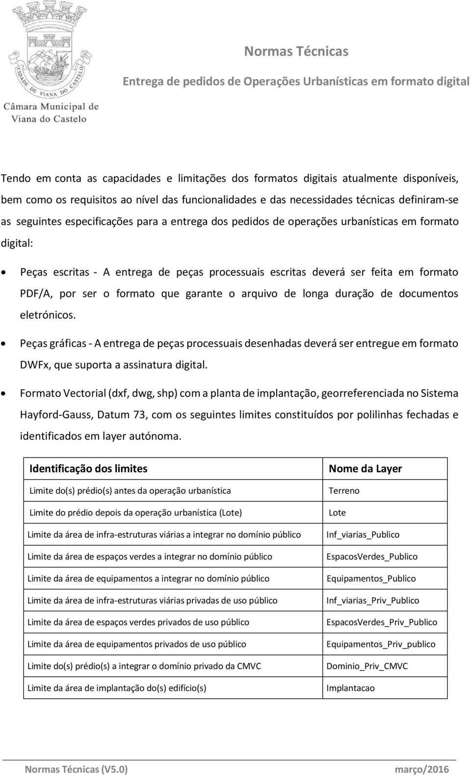 peças processuais escritas deverá ser feita em formato PDF/A, por ser o formato que garante o arquivo de longa duração de documentos eletrónicos.