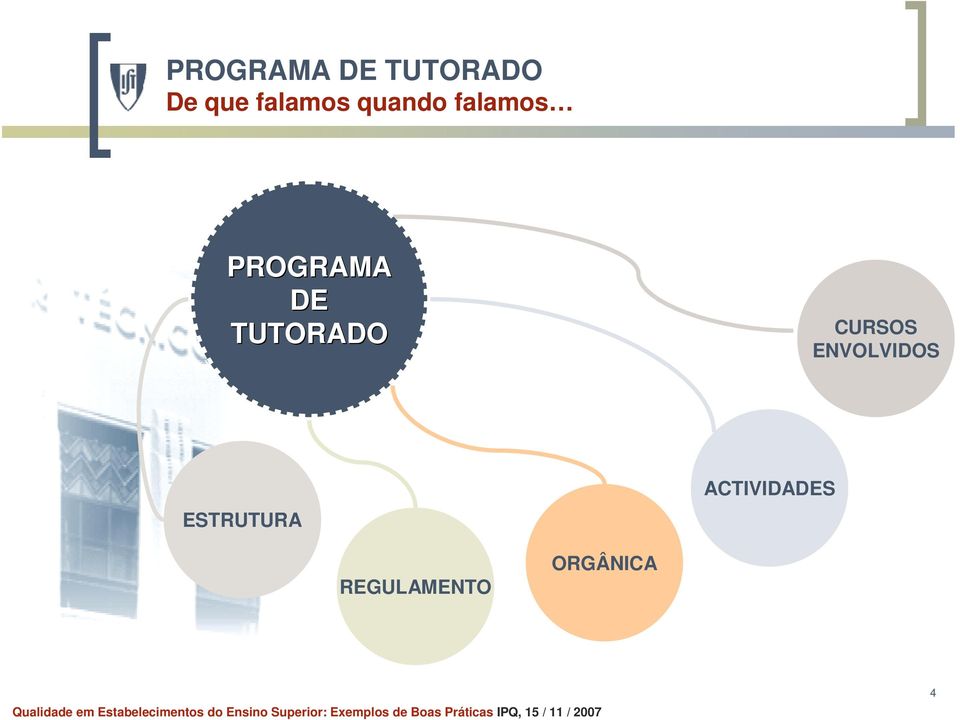 CURSOS ENVOLVIDOS ESTRUTURA