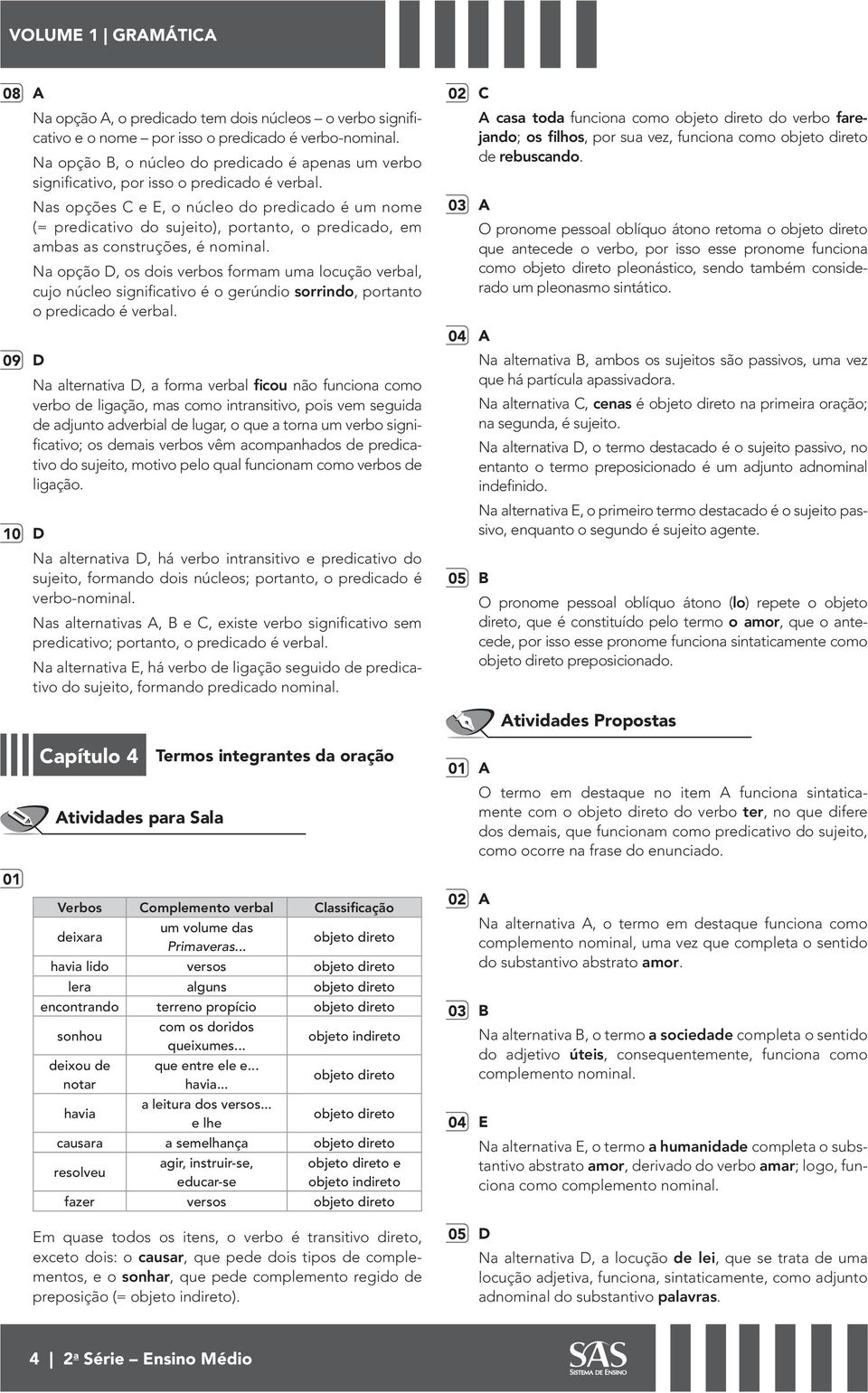 Nas opções C e E, o núcleo do predicado é um nome (= predicativo do sujeito), portanto, o predicado, em ambas as construções, é nominal.