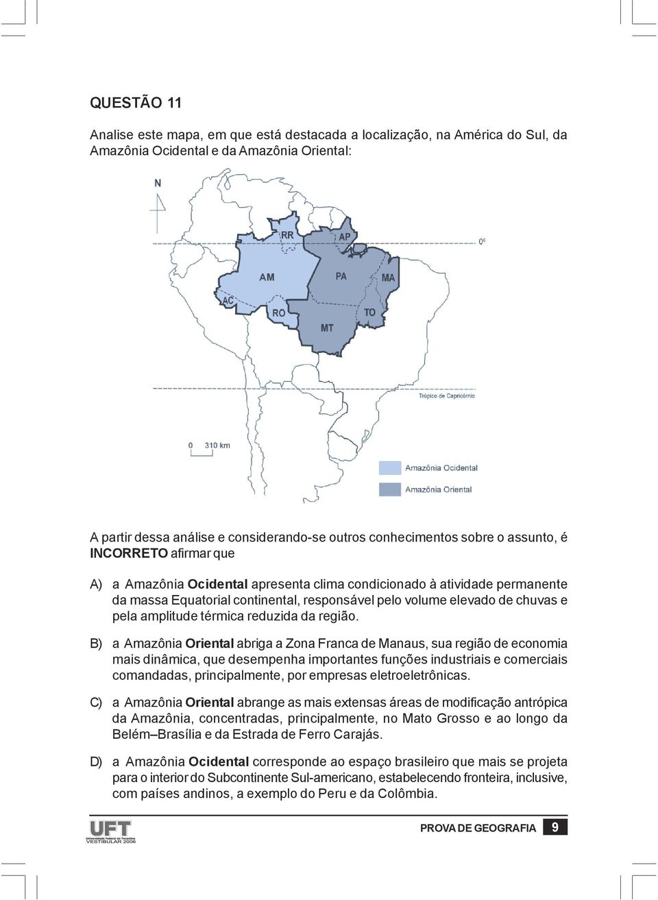 amplitude térmica reduzida da região.