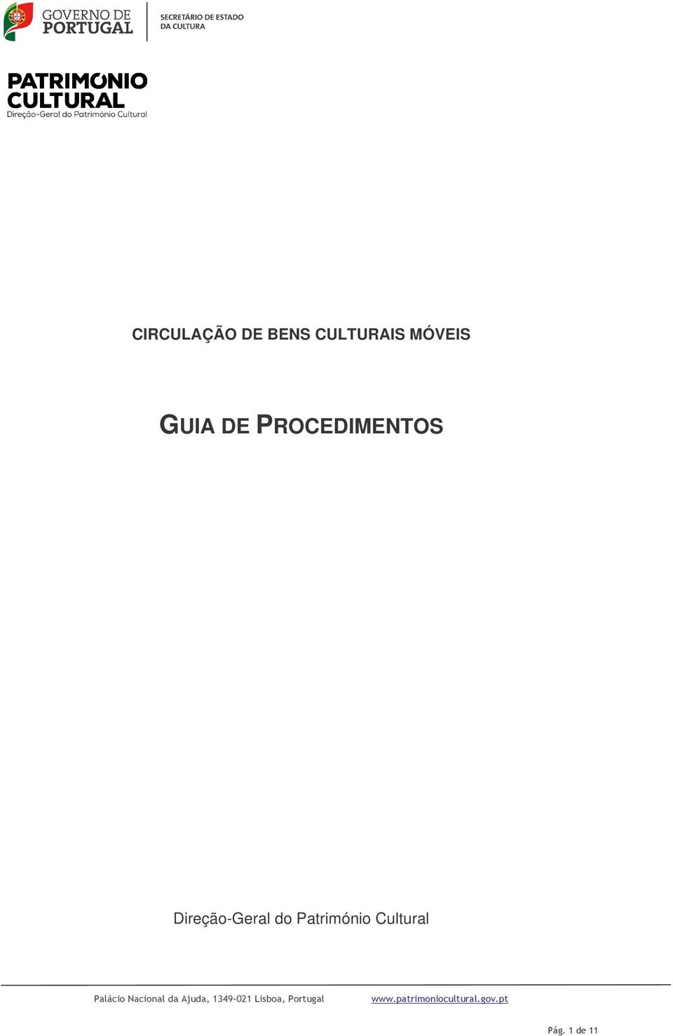 DE PROCEDIMENTOS