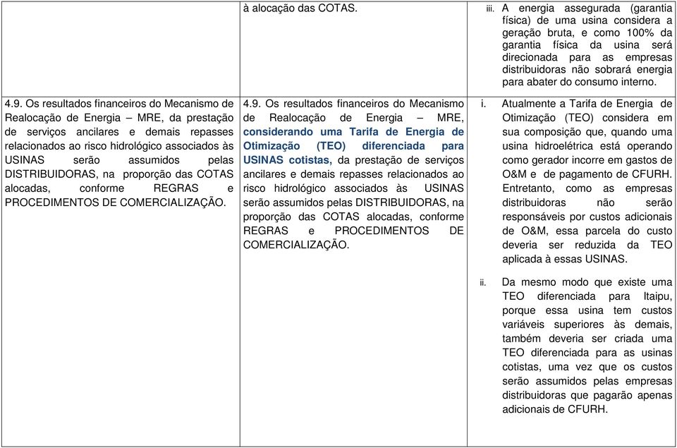 do consumo interno. 4.9.