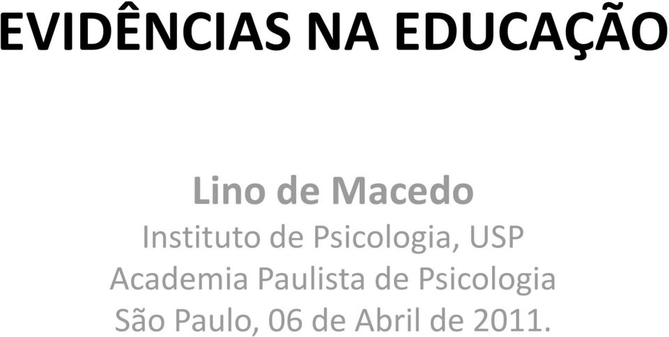 USP Academia Paulista de