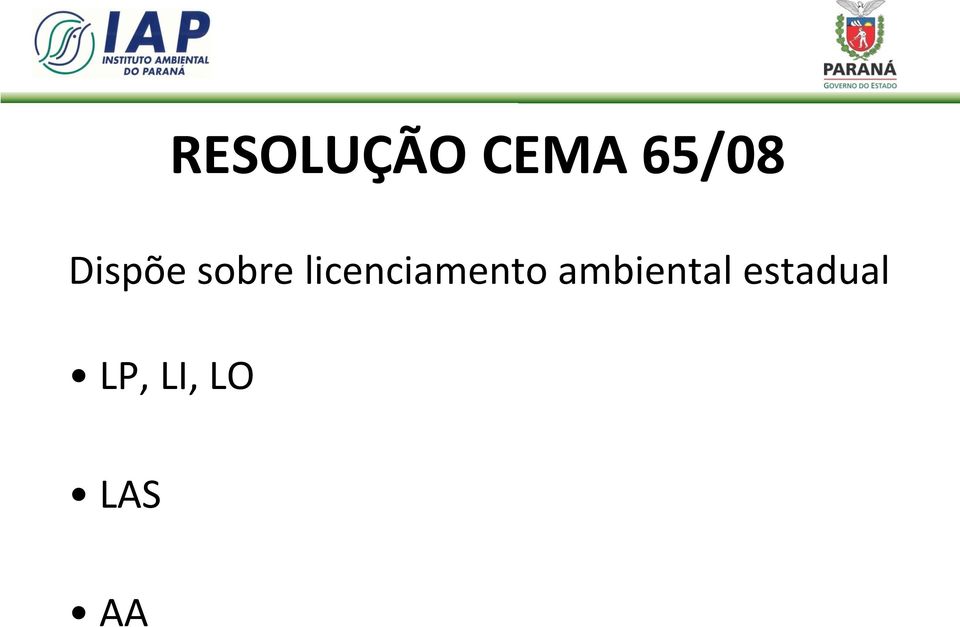 licenciamento