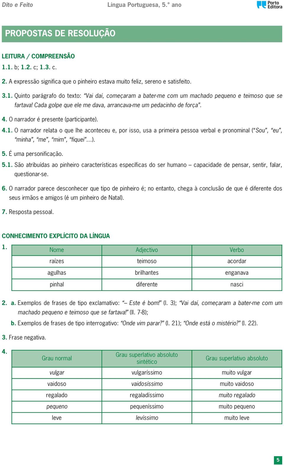 O narrador relata o que lhe aconteceu e, por isso, usa a primeira pessoa verbal e pronominal ( Sou, eu, minha, me, mim, fiquei ). 5. É uma personificação. 5.1.