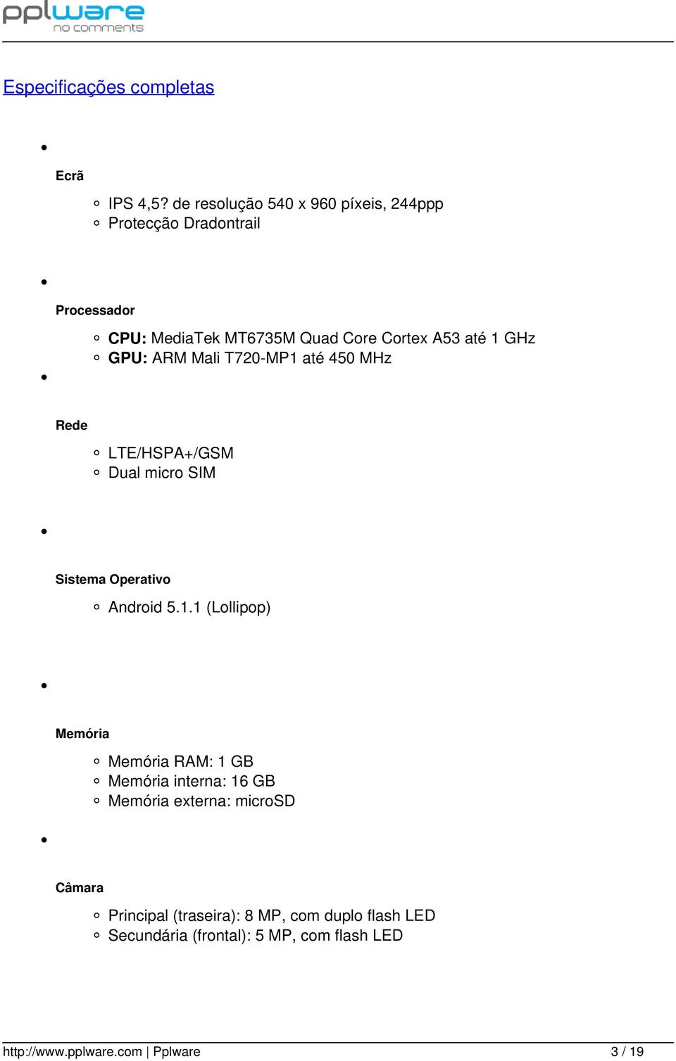 GHz GPU: ARM Mali T720-MP1 