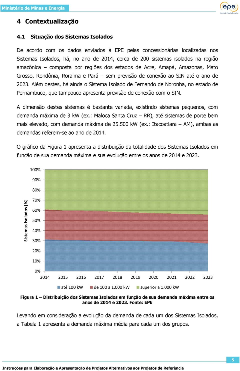 composta por regiões dos estados de Acre, Amapá, Amazonas, Mato Grosso, Rondônia, Roraima e Pará sem previsão de conexão ao SIN até o ano de 2023.