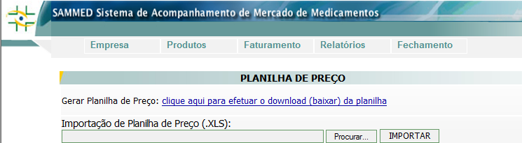 4.2 Preços (Planilha) Apresentações isentas