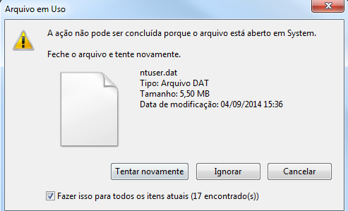 Copiando o Perfil do Usuário no Windows 7 Selecione a Unidade Sistema (C:)/ Usuários. Selecione as Pastas que contém o login de Rede. Segue exemplo, abaixo.