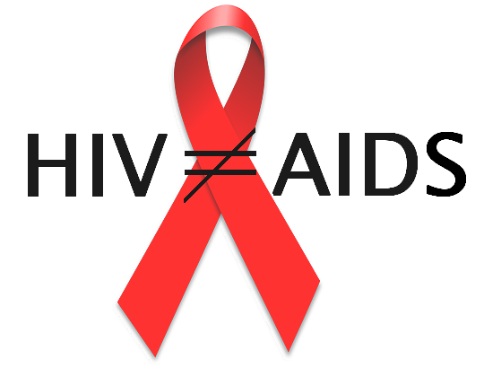 O HIV é o vírus da imunodeficiência humana e a aids surge quando a pessoa se encontra doente, com manifestações decorrentes da presença do vírus no