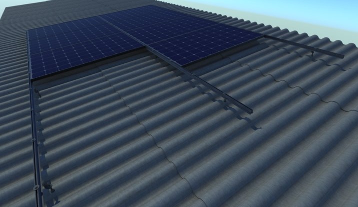 A POLITEC tem capacidade de produzir estruturas de telhado para painéis fotovoltaicos para até 1 MWp por mês, sendo capaz de fornecer para