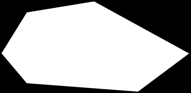 Irregulares é quando os lados e ângulos são deferentes: Nomes dos polígonos, de acordo com a quantidade de lados: 3 lados: Triângulo 4 lados: Quadrilátero 5 lados: Pentágono 6 lados: Hexágono 7