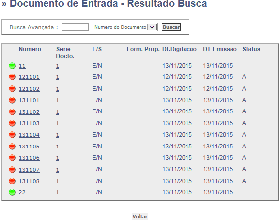 Visualização documento