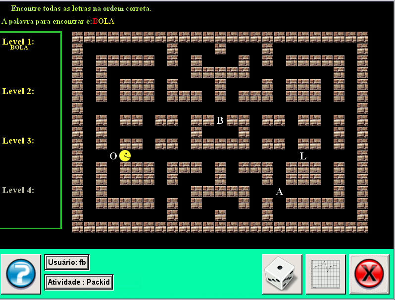 Imagem 08: Interface do jogo Packid Bilhar No jogo de