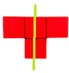 20. Simetrias dos tetraminós: i. Simetria axial. Os tetraminós L e N não possuem simetria axial. ii. Simetria central. Somente os tetraminós I, N e Q possuem simetria central. iii.