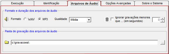 Local (este computador) Esta caixa permite selecionar o número do IP (caso haja mais de uma placa de rede) e permite que seja informada a porta UDP de comunicação.