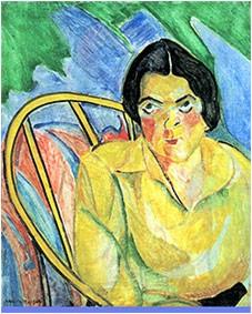 Expressionismo A boba (1917), tela de Anita Malfatti em que