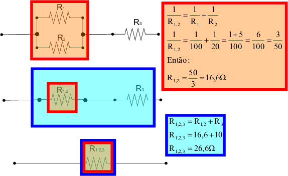 Siga os procedimentos abaixo, com imagens, para construir um circuito elétrico com uma associação de resistores Mista. Ao final dessa atividade você deve atingir os objetivos descritos a seguir.