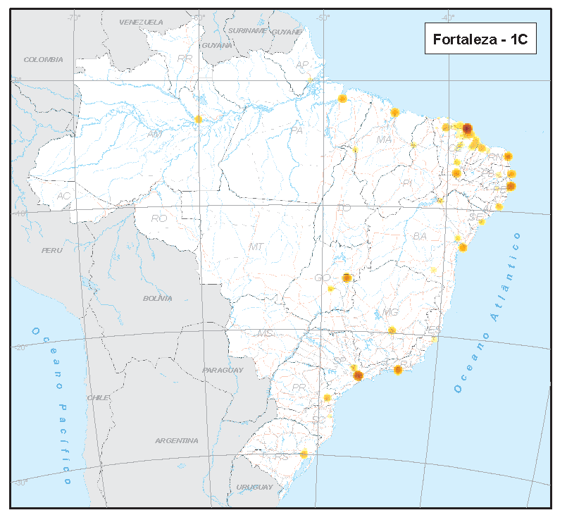 Ligações entre empresariais os Centros de Gestão do Território Cidade Intensidade de Relacionamento São Paulo (SP) 629 Recife (PE) 294 Rio de Janeiro (RJ) 221 Brasília (DF) 196 Natal (RN) 156