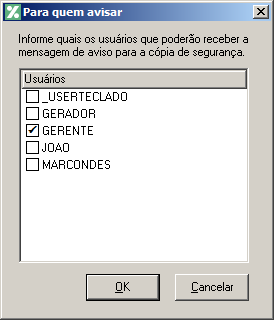 2. Essa janela é composta por 04 (quatro) guias, onde você deverá configurar as opções de cada uma delas, conforme segue. 6.3.1. Guia Backup 1.