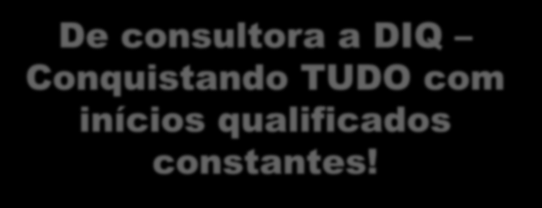 De consultora a DIQ Conquistando TUDO com inícios qualificados