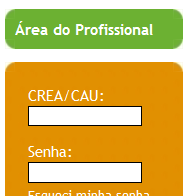 Para acessar os serviços exclusivos aos profissionais cadastrados informe seu número de registro e a sua senha.